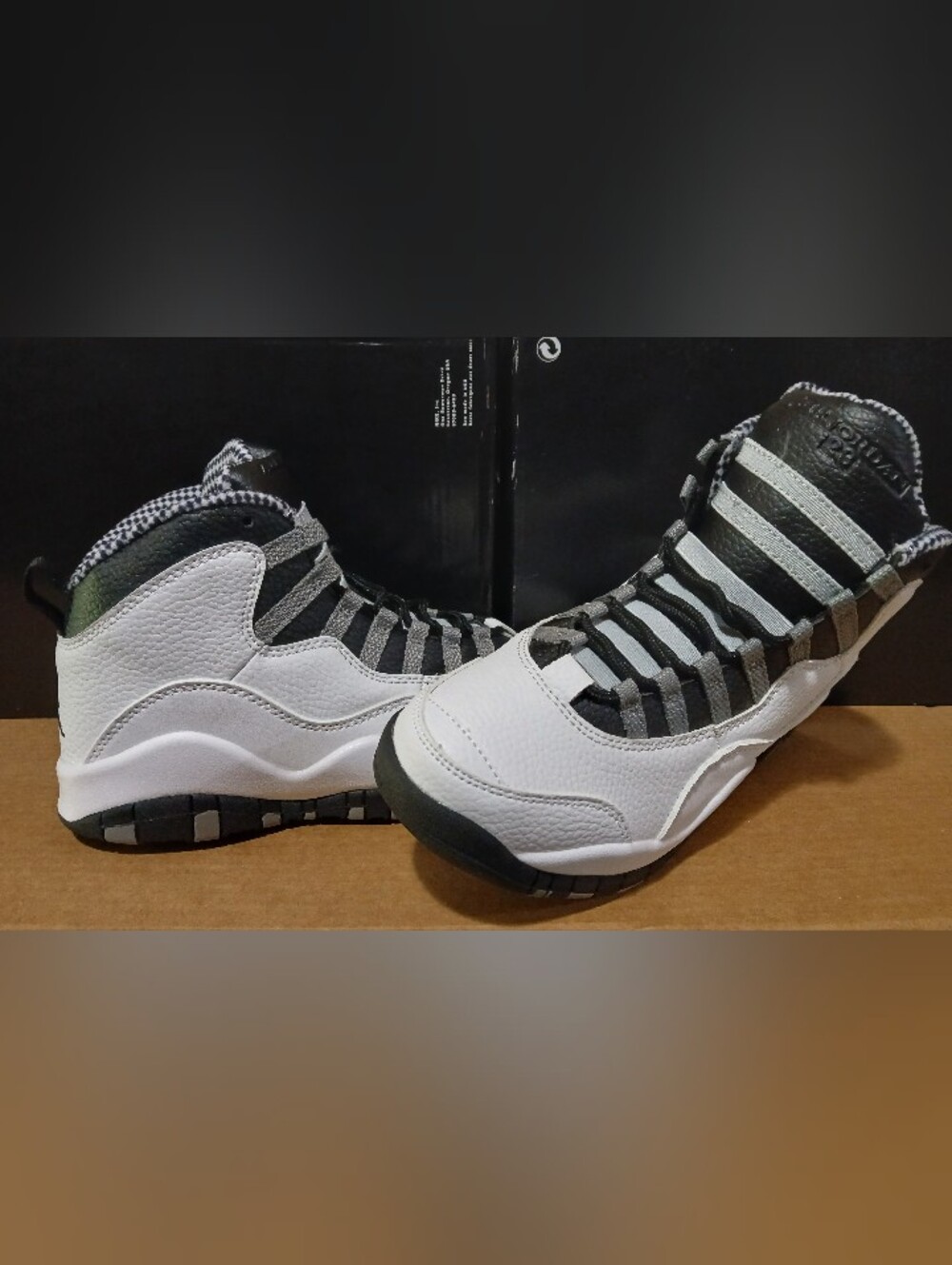 Original Retro Brand White and Black Men’s Sneakers